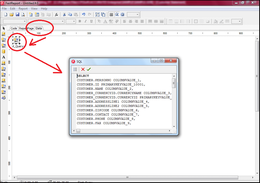 Menampilkan Age of Due pada Report Customer Statement