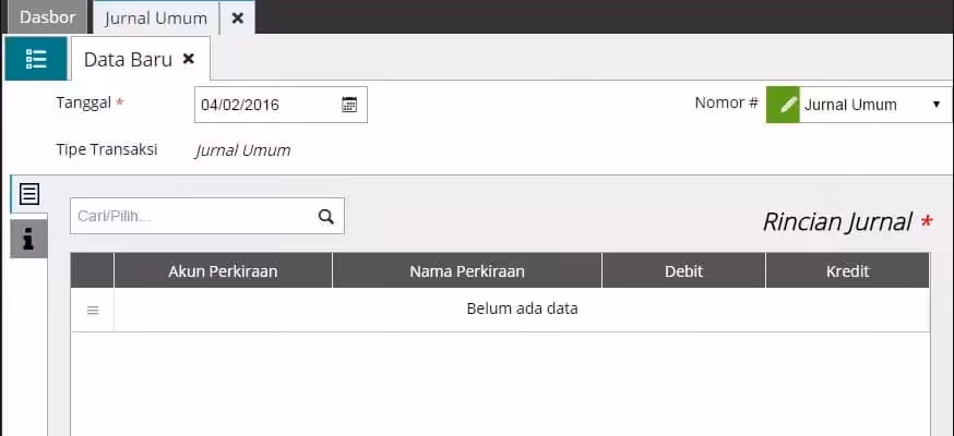 Membuat Jurnal Umum Membuat Jurnal Umum