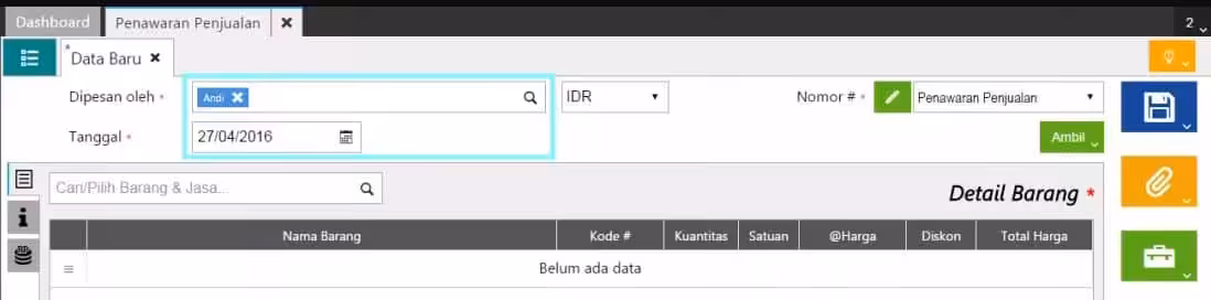 Membuat Penawaran Penjualan Accurate Online Membuat Penawaran Penjualan Accurate Online