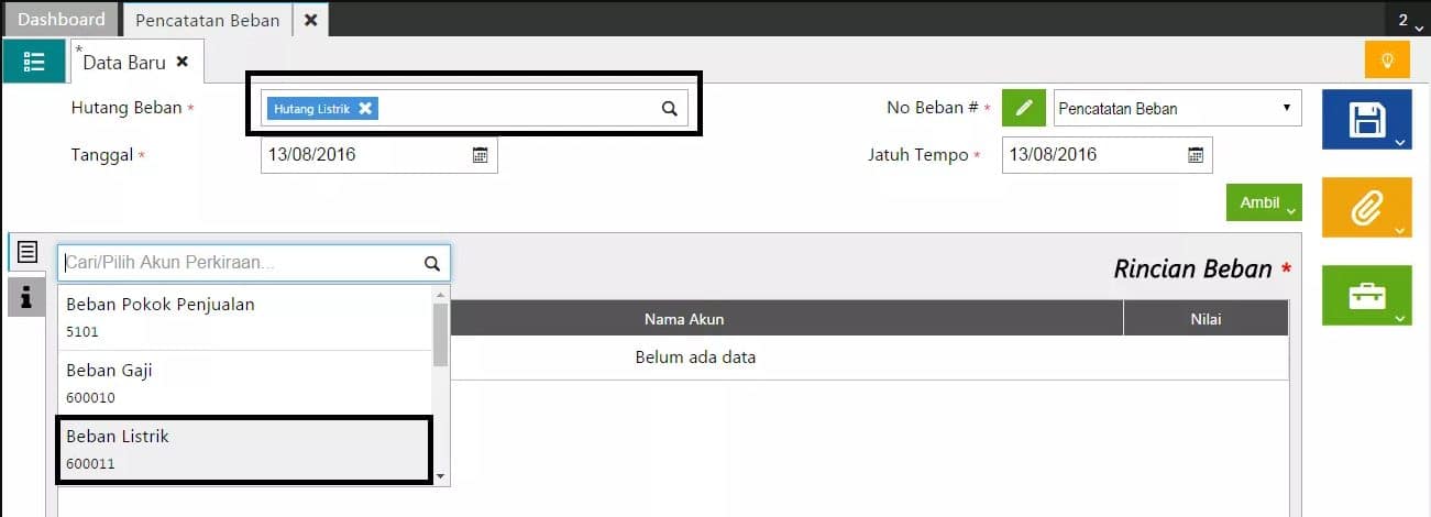 Mencatat Beban Listrik