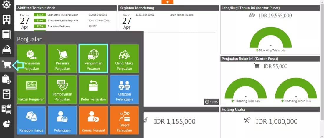 Membuat Pengiriman Pesanan Berasal Dari Penawaran Membuat Pengiriman Pesanan Berasal Dari Penawaran