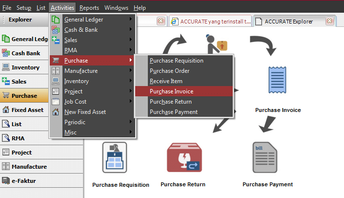 Uang Muka Pembelian Ke Vendor Digunakan Untuk Memotong Invoice