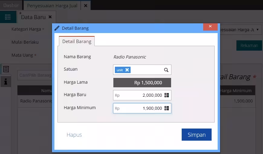Membuat Penyesuaian Harga Jual Membuat Penyesuaian Harga Jual