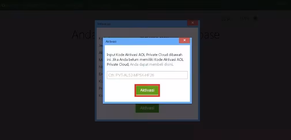 aktivasi ACCURATE Online Private