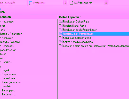 Perbedaan Jejak Audit ACCURATE Desktop Dengan ACCURATE Online