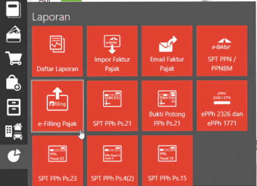 pelaporan pajak menggunakan accurate online