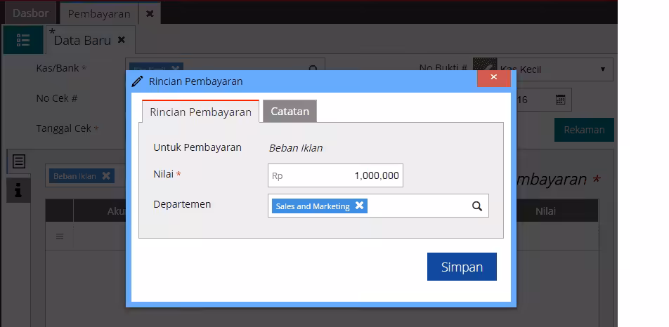 Membuat Pembayaran Iklan Accurate Online Membuat Pembayaran Iklan Accurate Online