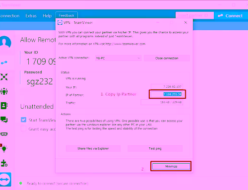 Remote Database Accurate 5 Menggunakan VPN Gratis