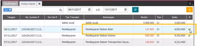 membatalkan rekonsiliasi bank pada Accurate online membatalkan rekonsiliasi bank pada Accurate online