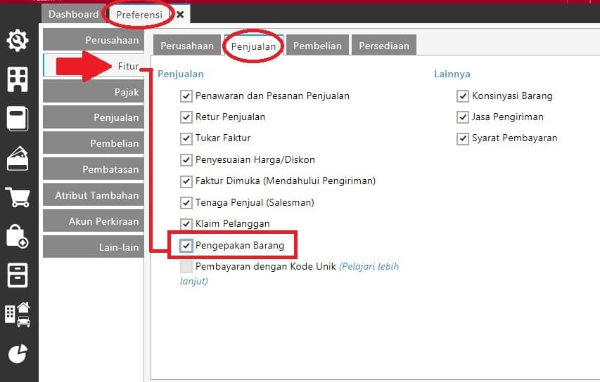 membuat pengepakan barang dengan Accurate Online membuat pengepakan barang dengan Accurate Online