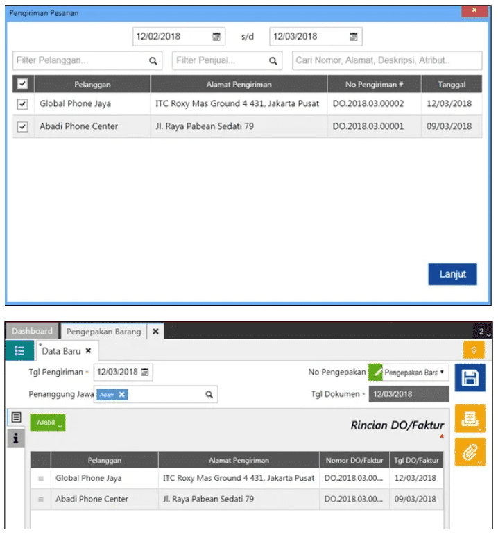 membuat pengepakan barang dengan Accurate Online membuat pengepakan barang dengan Accurate Online