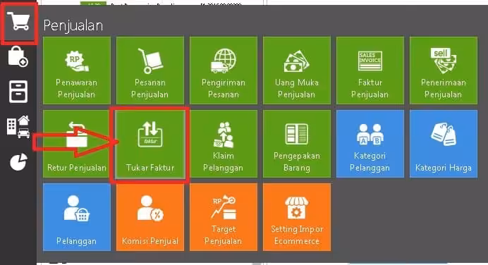 tukar faktur