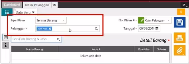 menerima dan memberikan klaim pelanggan Accurate Online menerima dan memberikan klaim pelanggan Accurate Online