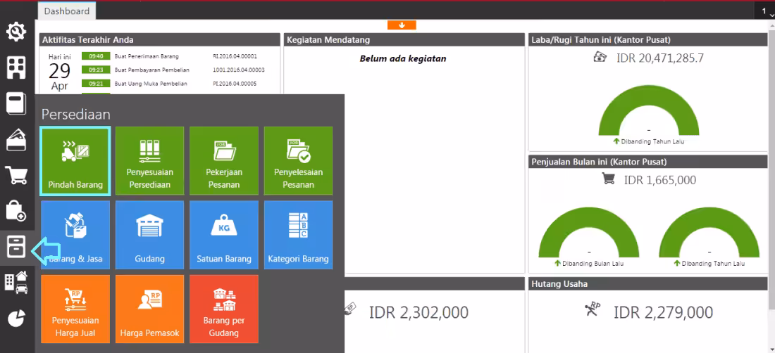 Membuat Terima Barang Membuat Terima Barang