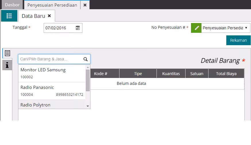 penyesuaian persediaan accurate online penyesuaian persediaan accurate online