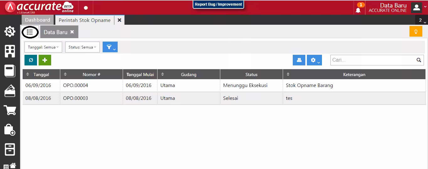 perintah stok opname perintah stok opname