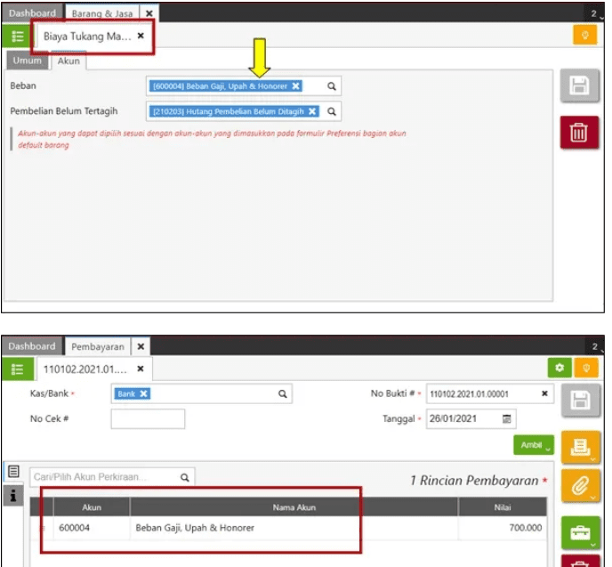 Alokasi Biaya Produksi Accurate Online