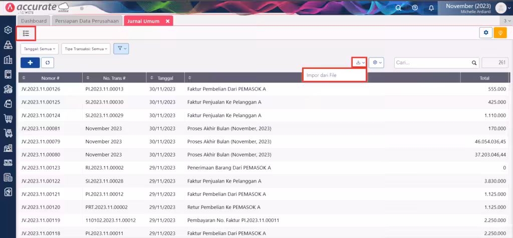 impor jurnal umum dari accurate online impor jurnal umum dari accurate online