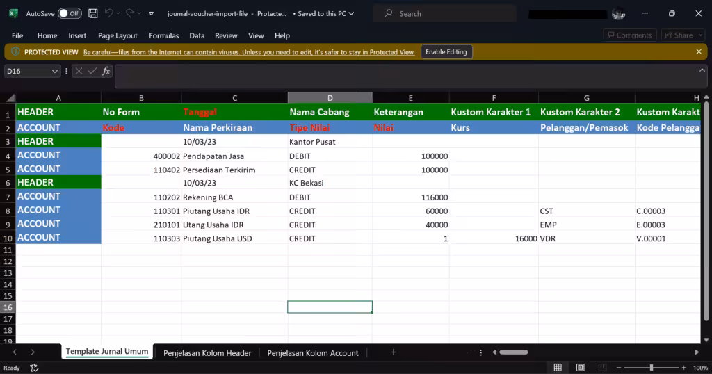 impor jurnal umum dari accurate online impor jurnal umum dari accurate online