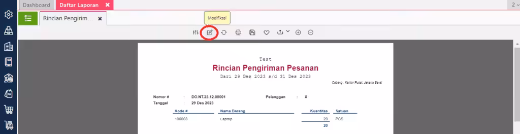 menampilkan kuantitas belum terproses pada laporan rincian pengiriman pesanan menampilkan kuantitas belum terproses pada laporan rincian pengiriman pesanan