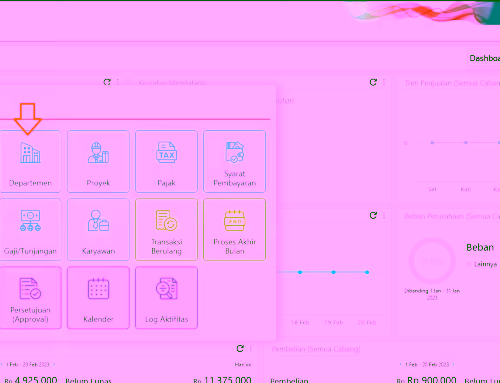 Membuat Departemen Di Accurate Online