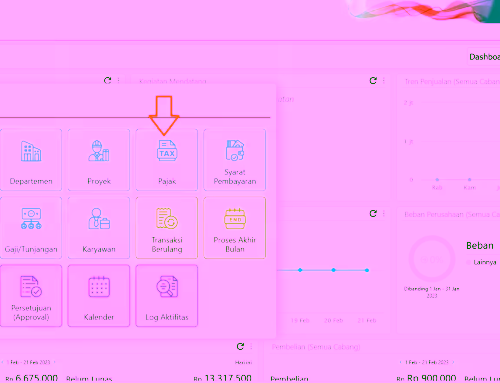 Membuat Pajak di Accurate Online