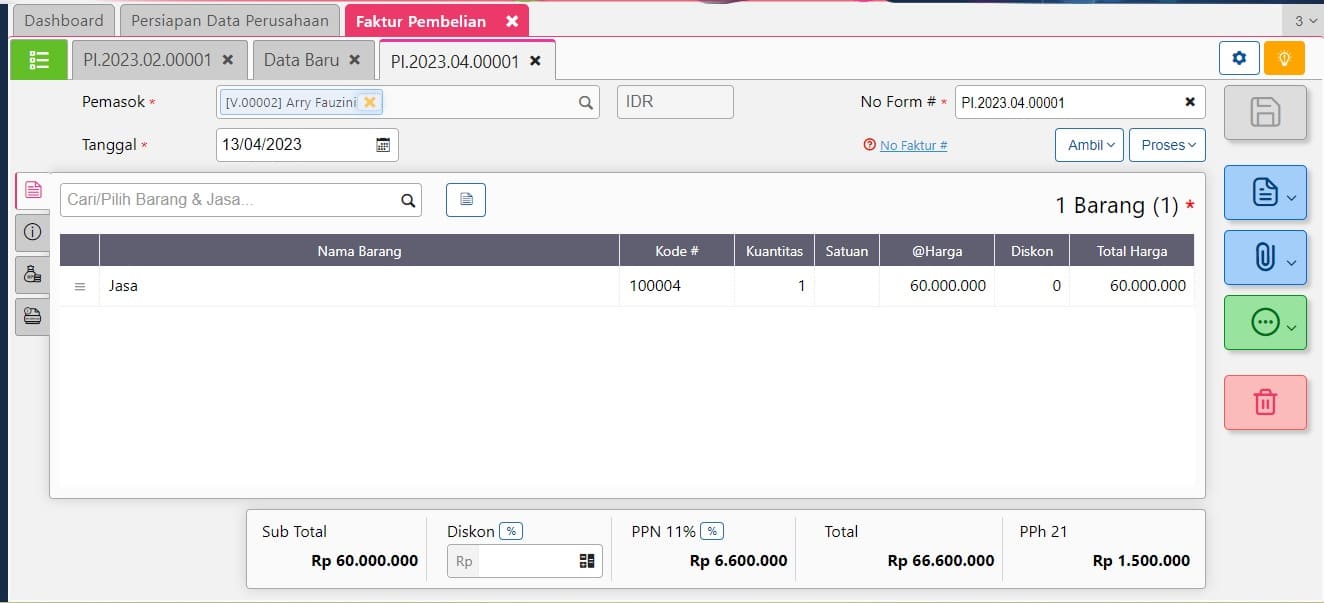 perhitungan PPh 21 pemasok adalah penjual jasa orang pribadi perhitungan PPh 21 pemasok adalah penjual jasa orang pribadi