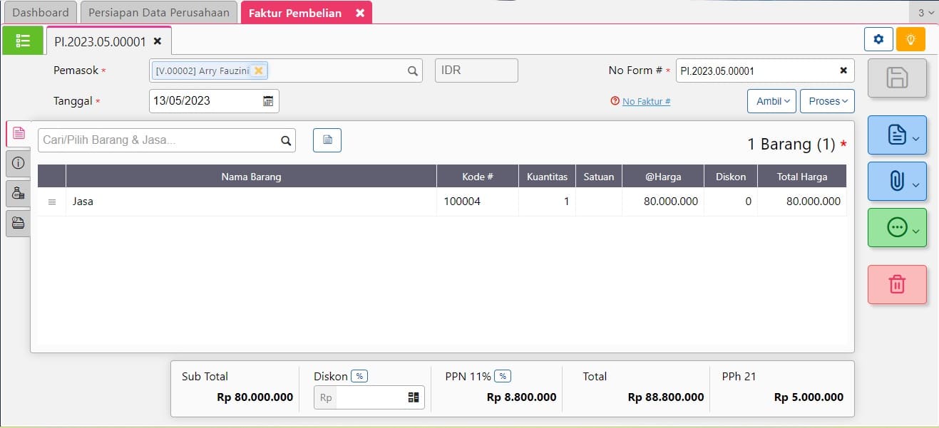 perhitungan PPh 21 pemasok adalah penjual jasa orang pribadi perhitungan PPh 21 pemasok adalah penjual jasa orang pribadi