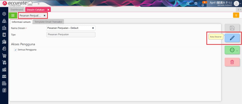 cara menggabungkan barang yang sama pada Desain Cetakan