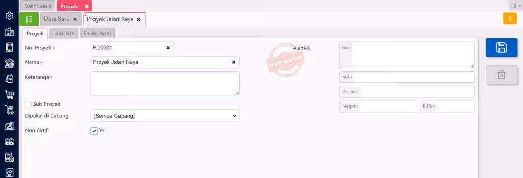 cara nonaktifkan proyek dan departemen di accurate online cara nonaktifkan proyek dan departemen di accurate online